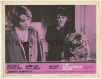 8f510 CHILDREN'S HOUR LC #4 '62 Audrey Hepburn & Shirley MacLaine are worried about young girl!