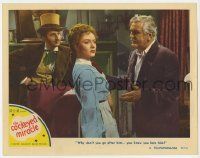 8f517 COCKEYED MIRACLE LC #6 '46 Wynn watches Frank Morgan tell Audrey Totter to go after him!