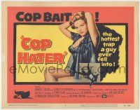8f131 COP HATER TC '58 Ed McBain gritty film noir, the hottest trap a guy ever fell into!