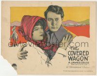 8f523 COVERED WAGON LC '23 Lois Wilson & her man are pioneers in James Cruze's classic western!