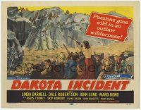 8f139 DAKOTA INCIDENT TC '56 Linda Darnell, passions gone wild in an outlaw wilderness!