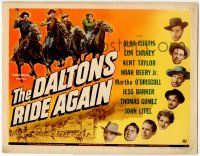 8f140 DALTONS RIDE AGAIN TC '45 headshots of cowboy Lon Chaney Jr. & seven other top stars!