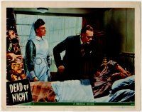 8f551 DEAD OF NIGHT LC #7 '46 Anthony Baird in the Hearse Driver sequence directed by Basil Dearden!