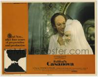 8f581 FELLINI'S CASANOVA LC #4 '77 Il Casanova di Federico Fellini, c/u of Sutherland & Aumont!