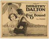 8f153 FOG BOUND TC '23 Dorothy Dalton loved by playboy David Powell, silent star who died young!