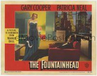 8f593 FOUNTAINHEAD LC #6 '49 Patricia Neal learns Gary Cooper's true identity after he rapes her!