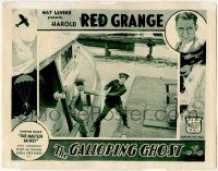 8f599 GALLOPING GHOST chapter 3 LC '31 football star Red Grange, Mascot serial, The Master Mind!