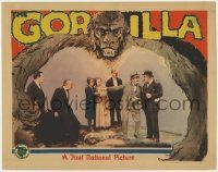8f612 GORILLA LC '27 great image of top cast surrounded by wild art of giant ape head & arms!