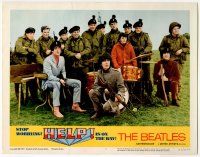 8f623 HELP LC #3 '65 The Beatles, John, Paul, George & Ringo with guns, instruments & soldiers!