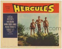 8f626 HERCULES LC #4 '59 great image of the world's mightiest man Steve Reeves by mortal men!