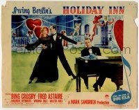 8f636 HOLIDAY INN LC '42 Bing Crosby plays piano as Fred Astaire dances with Marjorie Reynolds!