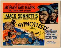 8f171 HYPNOTIZED TC '32 Mack & Moran The Two Black Crows in blackface + wacky lion hypnotist art!