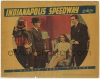 8f657 INDIANAPOLIS SPEEDWAY LC '39 sexy Ann Sheridan & John Payne stare at Pat O'Brien & Gale Page