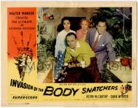 8f661 INVASION OF THE BODY SNATCHERS LC '56 Kevin McCarthy, Dana Wynter & others in greenhouse!