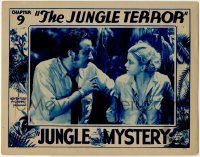 8f680 JUNGLE MYSTERY chapter 9 LC '32 Cecilia Parker, The Jungle Terror, adventure serial!