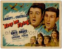 8f176 KEEP 'EM FLYING TC '41 Bud Abbott & Lou Costello in the United States Air Force, Martha Raye