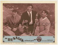 8f685 KNACK & HOW TO GET IT LC #3 '65 Michael Crawford & two guys by motorcycle looking upward!