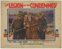 8f699 LEGION OF THE CONDEMNED LC '28 aviator Gary Cooper captured by soldiers holding him w/rifles