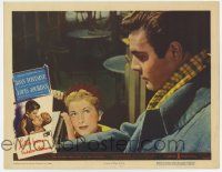 8f701 LETTER FROM AN UNKNOWN WOMAN LC #8 '48 Joan Fontaine watches Louis Jourdan playing piano!