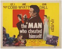 8f201 MAN WHO CHEATED HIMSELF TC '51 Lee J. Cobb would go all the way for a woman like Jane Wyatt!