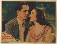 8f734 MARRIAGE PLAYGROUND LC '29 romantic close up of Fredric March & Italian Mary Brian!