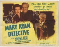 8f210 MARY RYAN, DETECTIVE TC '50 undercover girl Marsha Hunt smashes giant shoplifting ring!