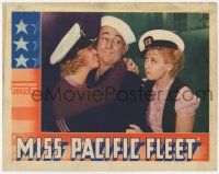 8f751 MISS PACIFIC FLEET LC '35 Joan Blondell annoyed by Glenda Farrell kissing Allen Jenkins!