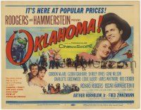 8f259 OKLAHOMA TC '56 Gordon MacRae, Shirley Jones, Rodgers & Hammerstein musical!