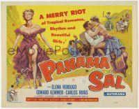 8f286 PANAMA SAL TC '57 Elena Verdugo, a merry riot of tropical romance, rhythm & beautiful girls!