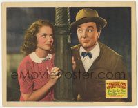 8f914 THANKS FOR EVERYTHING LC '38 close up of Jack Haley & pretty Arleen Whelan by lamp post!