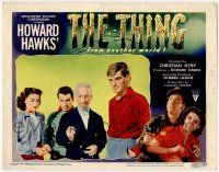 8f924 THING LC #5 '51 Howard Hawks classic, Margaret Sheridan, Dierkes & Frees staring down!