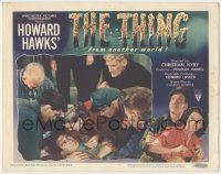 8f926 THING LC #8 '51 Howard Hawks classic horror, Tobey, Sheridan, Martin & Dierkes help Franz!
