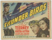 8f346 THUNDER BIRDS TC '42 Gene Tierney, Preston Foster & John Sutton in WWII, William Wellman!