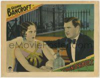 8f937 THUNDERBOLT LC '29 great image of George Bancroft in tux glaring at Fay Wray in cool dress!