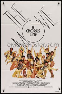 8g140 CHORUS LINE 1sh '85 cool Patrick Demarchelier photo of New York City Broadway group!