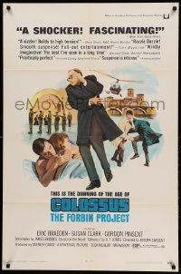 8g150 COLOSSUS: THE FORBIN PROJECT 1sh '70 the day man built himself out of existence!
