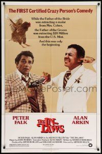 8g381 IN-LAWS 1sh '79 classic Peter Falk & Alan Arkin screwball comedy!
