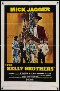 8g544 NED KELLY int'l 1sh '70 Mick Jagger as legendary Australian bandit, The Kelly Brothers!