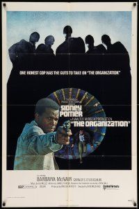 8g589 ORGANIZATION 1sh '71 close up of Sidney Poitier as Mr. Tibbs, an honest cop with guts!