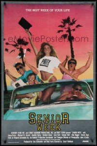 8g728 SENIOR WEEK 1sh '87 Lessa Bryte, beach party image, the best week of your life!