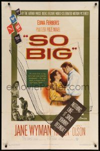 8g767 SO BIG 1sh '53 Jane Wyman, Sterling Hayden, from Edna Ferber's Pulitzer Prize novel!