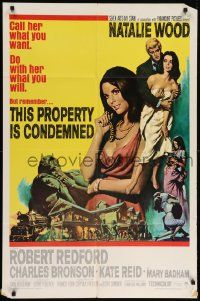 8g850 THIS PROPERTY IS CONDEMNED int'l 1sh '66 call Natalie Wood what you want & do what you will!