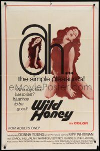 8g960 WILD HONEY 1sh '72 ah... the simple pleasures, sexy Donna Young is Gypsy!