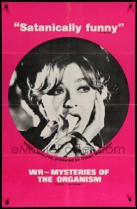 8g981 WR - THE MYSTERIES OF THE ORGANISM 1sh '71 Dusan Makavejev's Misterije organizma!