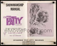 8h443 CASE OF PATTY SMITH pressbook '62 nobody is safe from The Shame of Patty Smith!