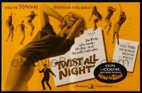 8h835 TWIST ALL NIGHT pressbook '62 Louis Prima, great images of sexy dancing June Wilkinson!