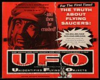8h839 UFO pressbook '56 the truth about unidentified flying objects & flying saucers!