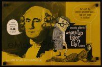 8h865 WHAT'S UP TIGER LILY pressbook '66 wacky Woody Allen Japanese spy spoof with dubbed dialog!