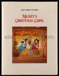8h364 MICKEY'S CHRISTMAS CAROL presskit '83 Disney, Mickey Mouse, Scrooge McDuck!