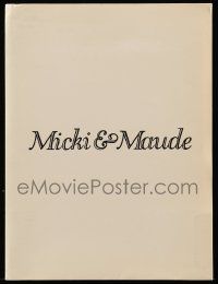 8h365 MICKI & MAUDE presskit '84 Dudley Moore with brides Amy Irving & Ann Reinking!